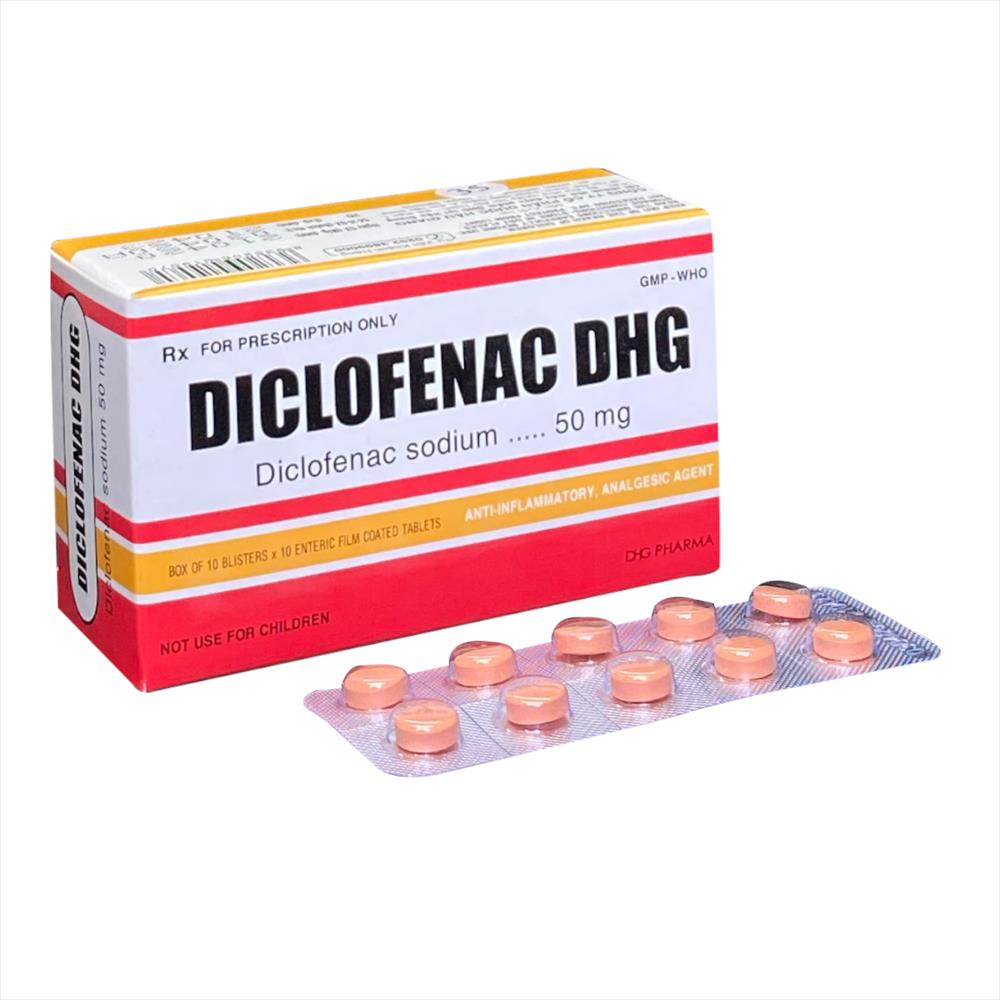 Thời gian cần để thuốc Diclofenac DHG 50mg có tác dụng là bao lâu?
