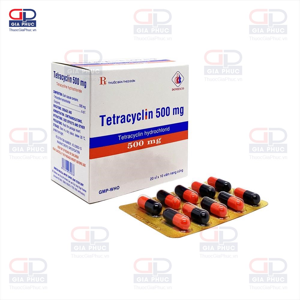 Tetracyclin 500mg h200vna Domesco