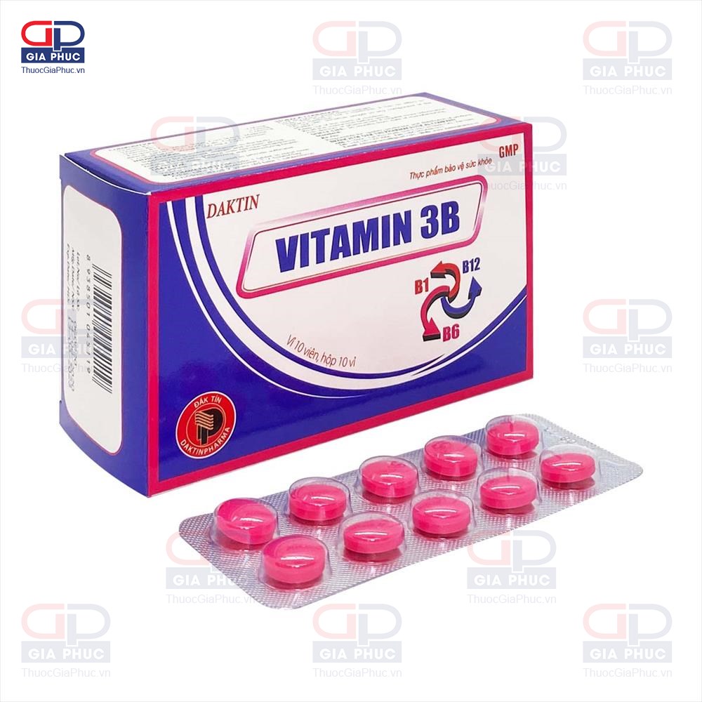 Thành phần chính của Vitamin 3B Daktin là gì?
