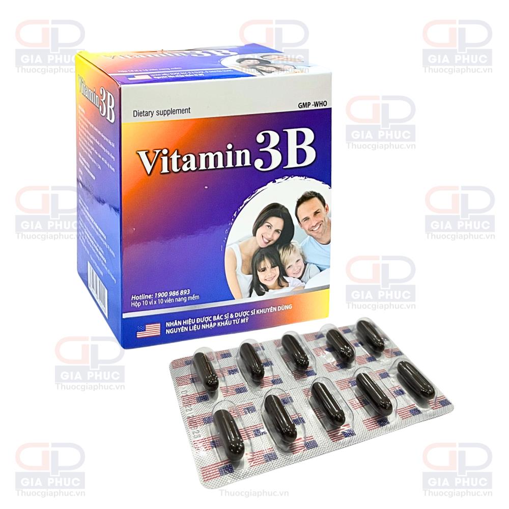 Tác dụng của Vitamin 3B Mediusa