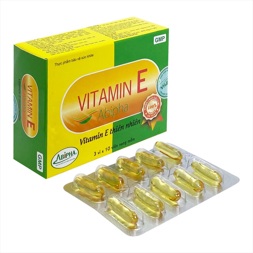 Cách sử dụng Vitamin E Abipha như thế nào?

